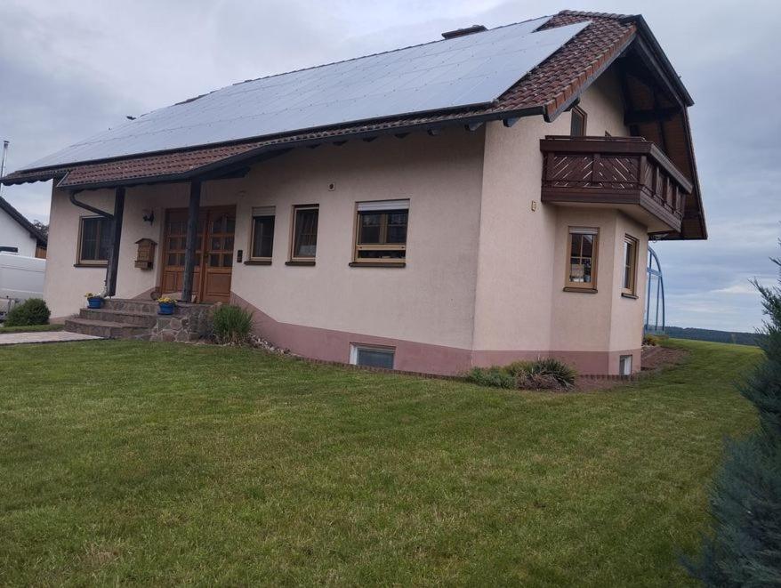 Ferienwohnung Zur Schoenen Aussicht Бухен Екстериор снимка